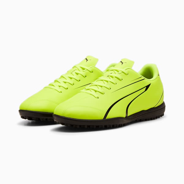 VITORIA TT Men's Football Boots, Electric Lime-PUMA Black, extralarge-IND