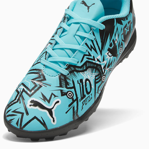 PUMA x CHRISTIAN PULISIC ULTRA PLAY Turf Trainer Kids' Soccer Cleats, Hero Blue-PUMA White-PUMA Black, extralarge