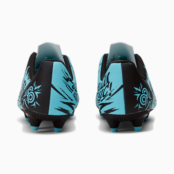 PUMA x CHRISTIAN PULISIC TACTO II Firm Ground/Artificial Ground Kids' Soccer Cleats, Hero Blue-PUMA Black, extralarge