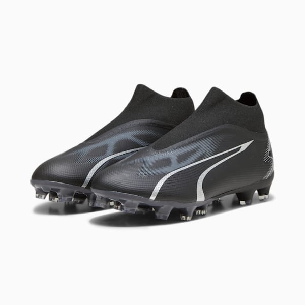 ULTRA MATCH+ LL FG/AG Men's Football Shoes, PUMA Black-Asphalt, extralarge-IND