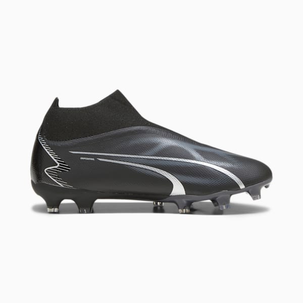 ULTRA MATCH+ LL FG/AG Men's Football Shoes, PUMA Black-Asphalt, extralarge-IND