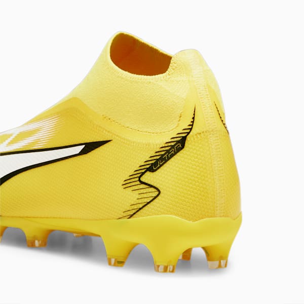 ULTRA MATCH+ LL FG/AG Men's Football Boots, Yellow Blaze-PUMA White-PUMA Black, extralarge-GBR
