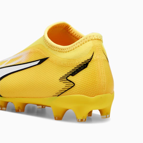ULTRA MATCH LL FG/AG Youth Football Boots, Yellow Blaze-PUMA White-PUMA Black, extralarge-GBR