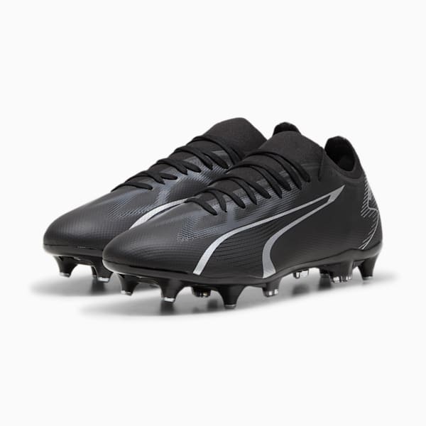 ULTRA MATCH MxSG Men's Football Boots, PUMA Black-Asphalt, extralarge-GBR