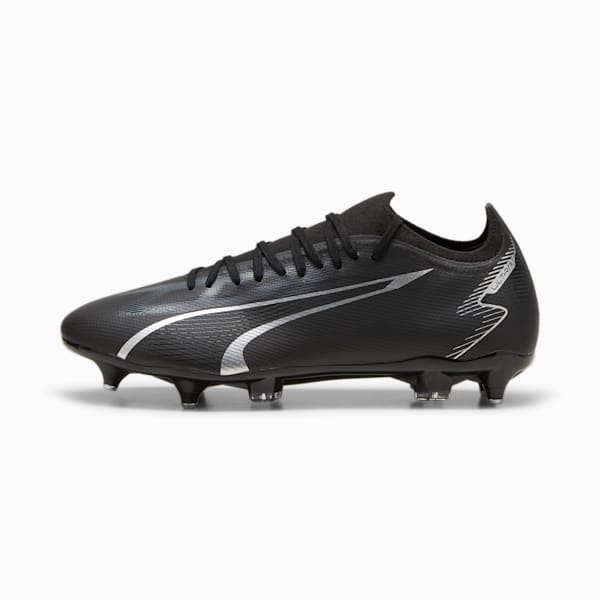 ULTRA MATCH MxSG Men's Football Boots, PUMA Black-Asphalt, extralarge-GBR