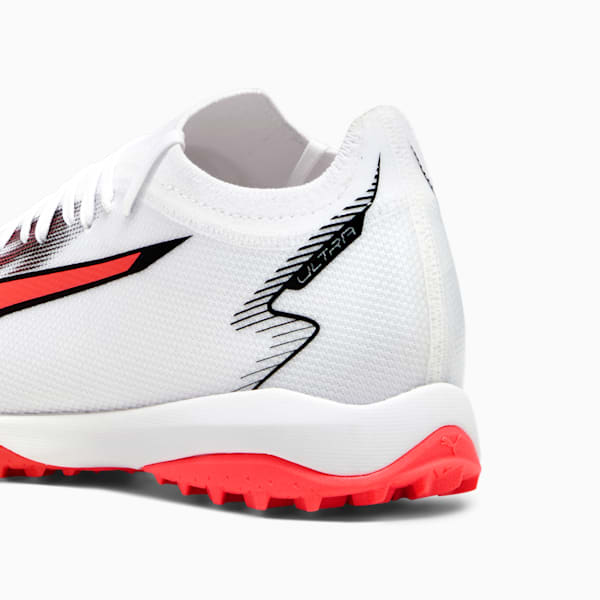 ULTRA MATCH TT Men's Football Boots, PUMA White-PUMA Black-Fire Orchid, extralarge-GBR