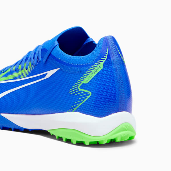 Tacos de fútbol ULTRA MATCH TT para hombre, Ultra Blue-PUMA White-Pro Green, extralarge