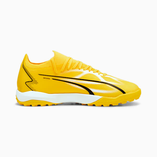 ULTRA MATCH TT Men's Football Boots, Yellow Blaze-PUMA White-PUMA Black, extralarge-AUS