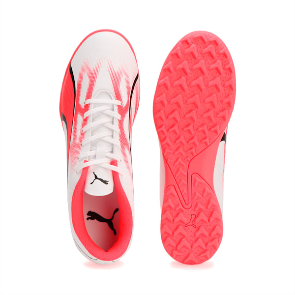 メンズ ウルトラ プレイ TT サッカー トレーニング シューズ, PUMA White-PUMA Black-Fire Orchid, extralarge-JPN