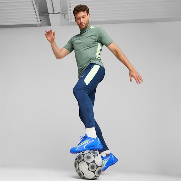 ULTRA PLAY TT Men's Football Boots, Ultra Blue-PUMA White-Pro Green, extralarge-AUS