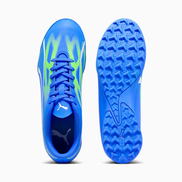 ULTRA PLAY TT Men's Football Boots, Ultra Blue-PUMA White-Pro Green, extralarge-AUS