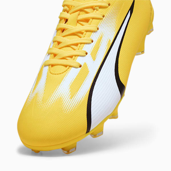ULTRA PLAY FG/AG Youth Football Boots, Yellow Blaze-PUMA White-PUMA Black, extralarge-GBR