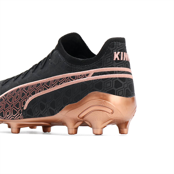 メンズ プーマ キング アルティメット ルダゴン FG/AG サッカー スパイク, PUMA Black-PUMA White-PUMA Gold, extralarge-JPN