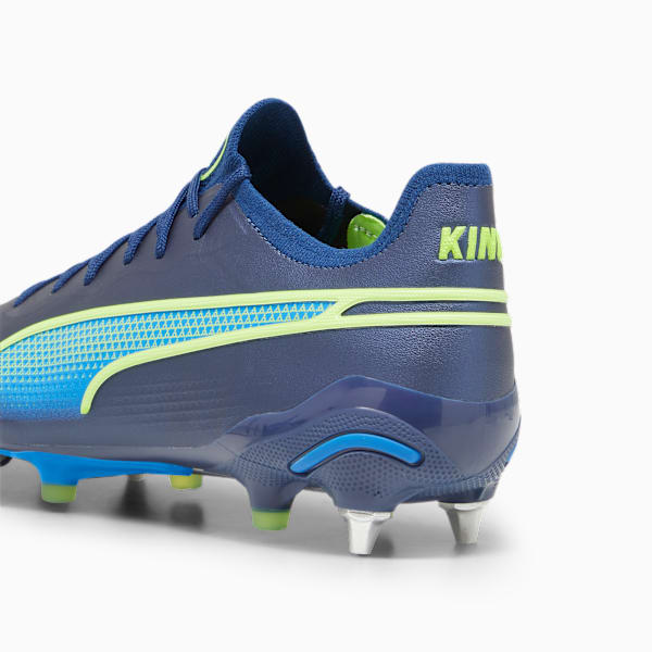 KING ULTIMATE MxSG Football Boots Unisex, Persian Blue-Pro Green-Ultra Blue, extralarge-GBR