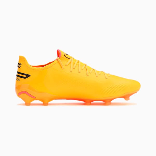 ユニセックス プーマ キング アルティメット FG/AG サッカー スパイク, Sun Stream-PUMA Black-Sunset Glow, extralarge-JPN