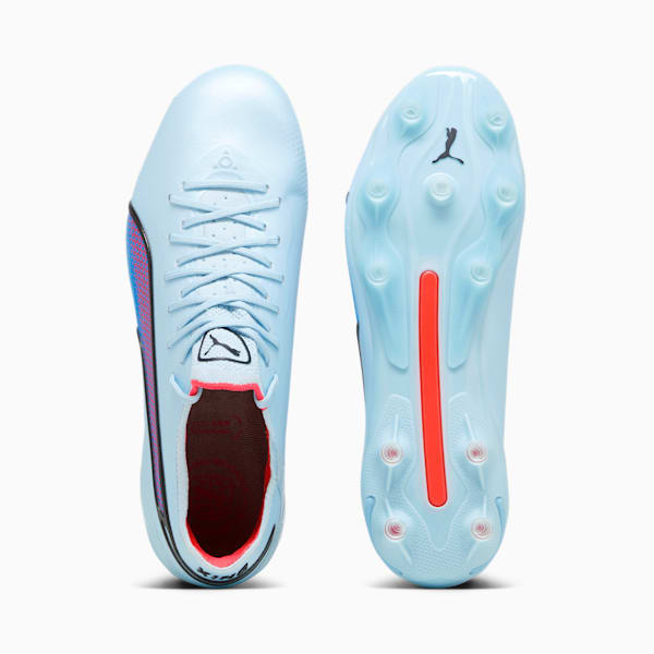 Puma Future Ultimate FG/AG - Puma White/Fire Orchid