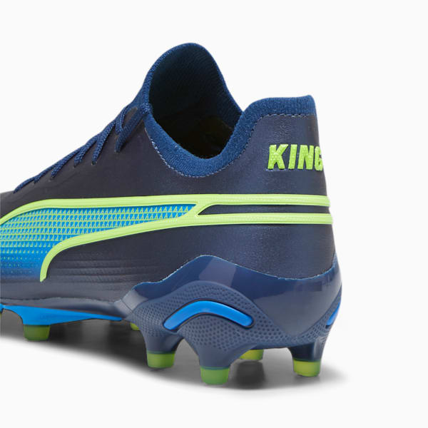 KING ULTIMATE FG/AG Women's Football Boots, Persian Blue-Pro Green-Ultra Blue, extralarge-AUS
