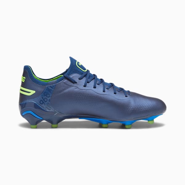 KING ULTIMATE FG/AG Women's Soccer Cleats, Persian Blue-Pro Green-Ultra Blue, extralarge