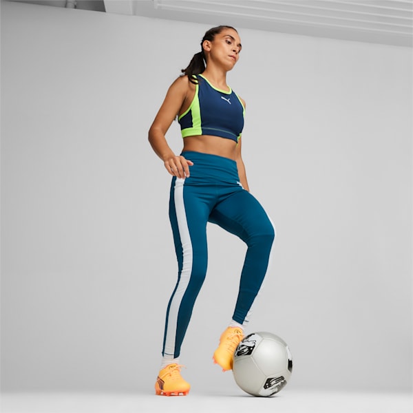KING ULTIMATE FG/AG Women's Football Boots, Sun Stream-PUMA Black-Sunset Glow, extralarge-IND