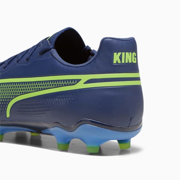 Chaussures de soccer avec crampons KING PRO FG/AG, Persian Blue-Pro Green-Ultra Blue, extralarge