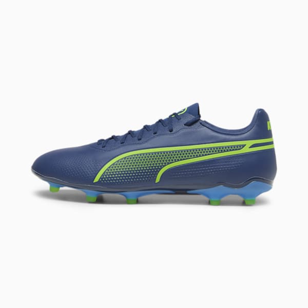 Chaussures de soccer avec crampons KING PRO FG/AG, Persian Blue-Pro Green-Ultra Blue, extralarge