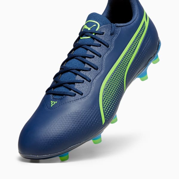 Tacos de fútbol KING PRO FG/AG, Persian Blue-Pro Green-Ultra Blue, extralarge