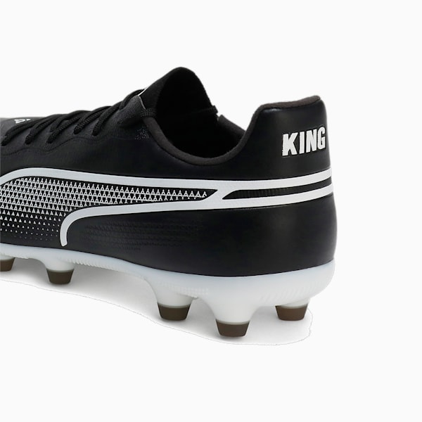 メンズ プーマ キング プロ HG サッカー スパイク, PUMA Black-PUMA White, extralarge-JPN