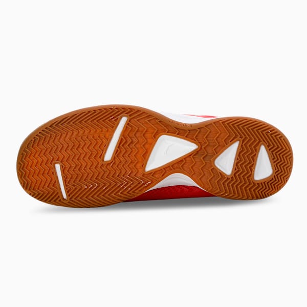 Ad-Court Indoor Sports Shoes, High Risk Red-PUMA Black-PUMA White, extralarge-IND