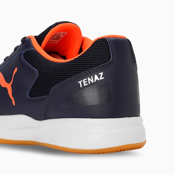 Ad-Court Indoor Sports Shoes, PUMA Navy-PUMA White-Cayenne Pepper, extralarge-IND