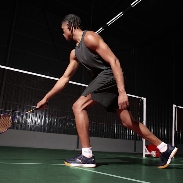 Ad-Court Indoor Sports Shoes, PUMA Navy-PUMA White-Cayenne Pepper, extralarge-IND