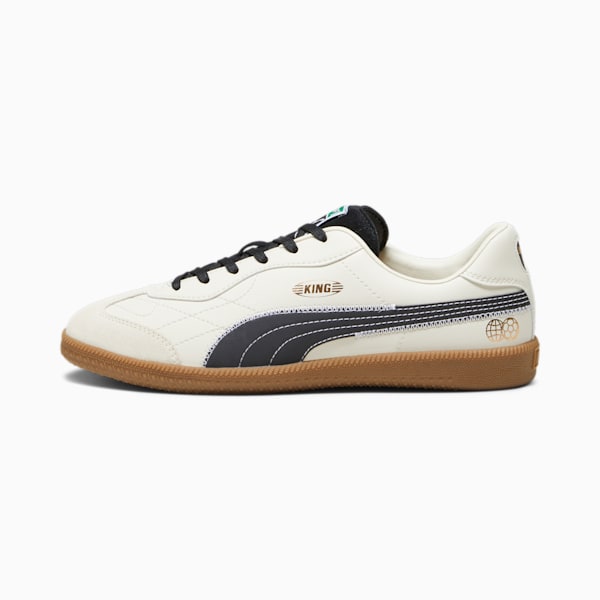 KING 21 x ART OF FOOTBALL IT Football Boots, Alpine Snow-PUMA Black-PUMA Gold-PUMA White, extralarge-GBR
