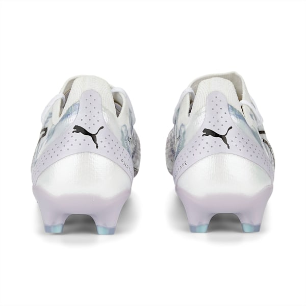 ULTRA ULTIMATE Brilliance FG/AG Football Boots, PUMA White-PUMA Black-Spring Lavender-Minty Burst