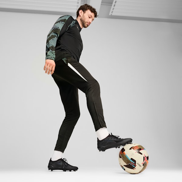 Chaussures de soccer à crampons pour terrain dur ULTRA 5 ULTIMATE Homme, PUMA Black-PUMA Silver-Shadow Gray, extralarge