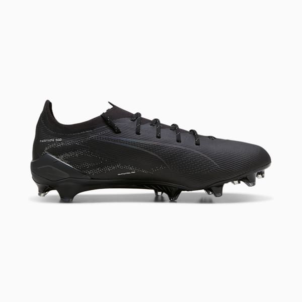 Tacos de futbol ULTRA 5 ULTIMATE FG, PUMA Black-PUMA Silver-Shadow Gray, extralarge