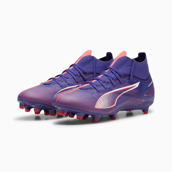 ULTRA 5 MATCH+ FG/AG Football Boots, Lapis Lazuli-PUMA White-Sunset Glow, extralarge-IND
