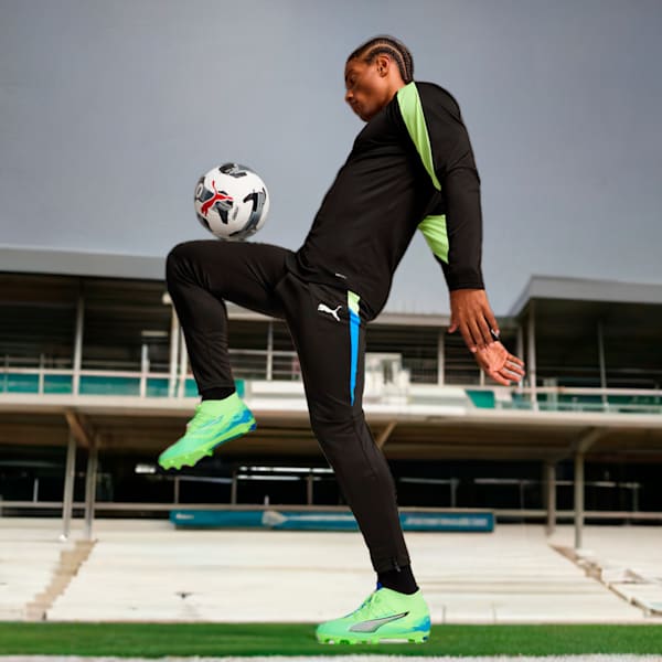 ULTRA 5 MATCH+ FG/AG Football Boots, Fizzy Apple-PUMA White-Bluemazing, extralarge-IND