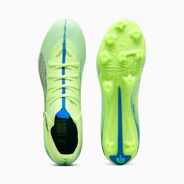 ULTRA 5 MATCH+ FG/AG Football Boots, Fizzy Apple-PUMA White-Bluemazing, extralarge-IND