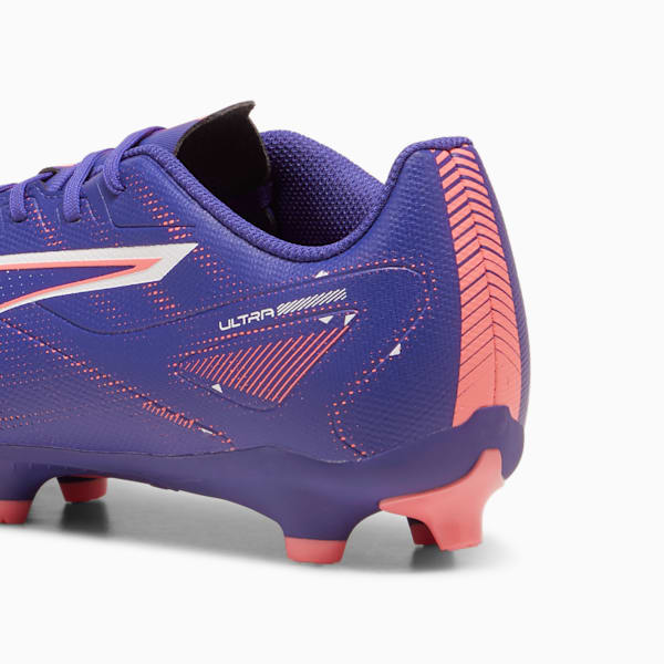 ULTRA 5 PLAY Firm Ground/Artificial Ground Men's Soccer Cleats, Lapis Lazuli-PUMA White-Sunset Glow, extralarge