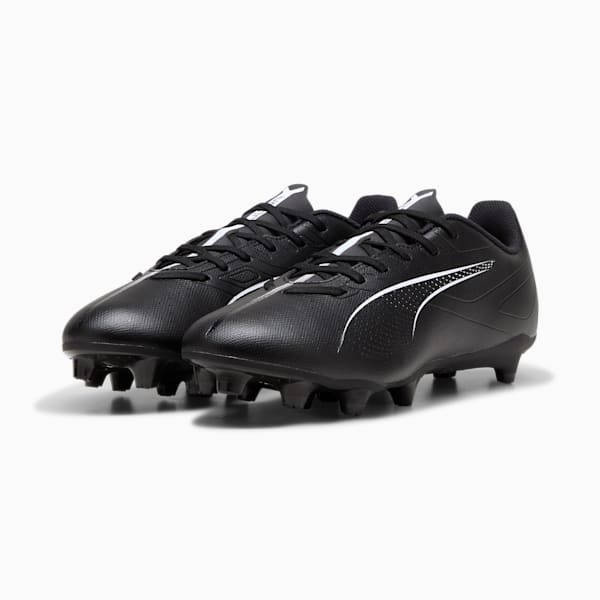 Tacos de fútbol ULTRA 5 PLAY FG/AG, PUMA Black-PUMA White, extralarge