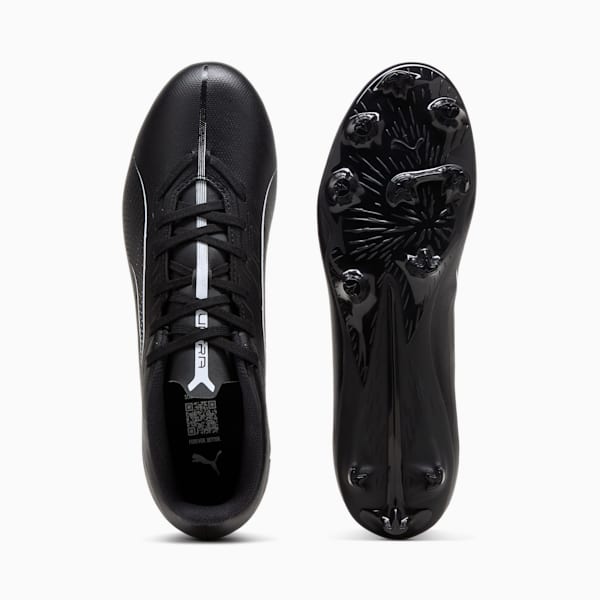 Tacos de fútbol ULTRA 5 PLAY FG/AG, PUMA Black-PUMA White, extralarge