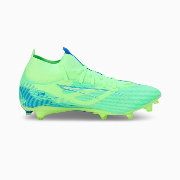 ULTRA 5 MATCH+ FG/AG Women's Football Boots, Fizzy Apple-PUMA White-Bluemazing, extralarge-IND
