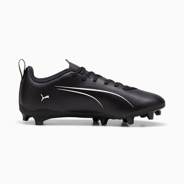 Tacos de fútbol ULTRA 5 PLAY FG/AG juvenil, PUMA Black-PUMA White, extralarge