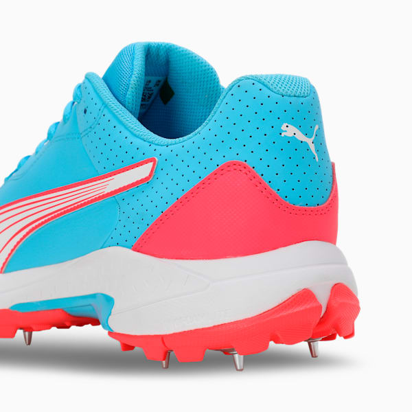 Spike 24.2 Ultralight Cricket Shoes, Luminous Blue-PUMA White-Fire Orchid, extralarge-IND