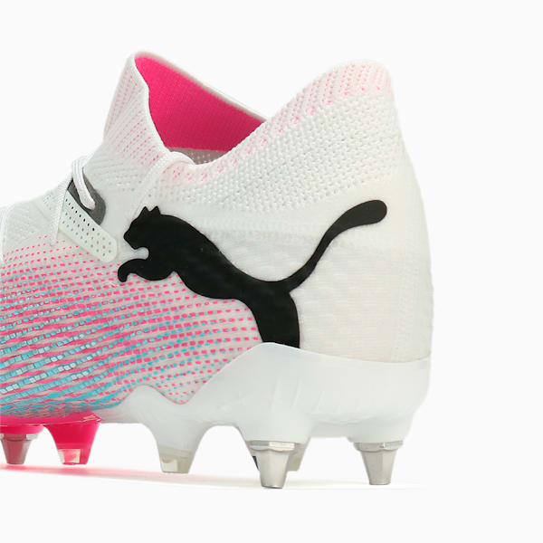 メンズ フューチャー 7 アルティメット MXSG サッカースパイク, PUMA White-PUMA Black-Poison Pink, extralarge-JPN