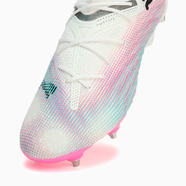 メンズ フューチャー 7 アルティメット MXSG サッカースパイク, PUMA White-PUMA Black-Poison Pink, extralarge-JPN