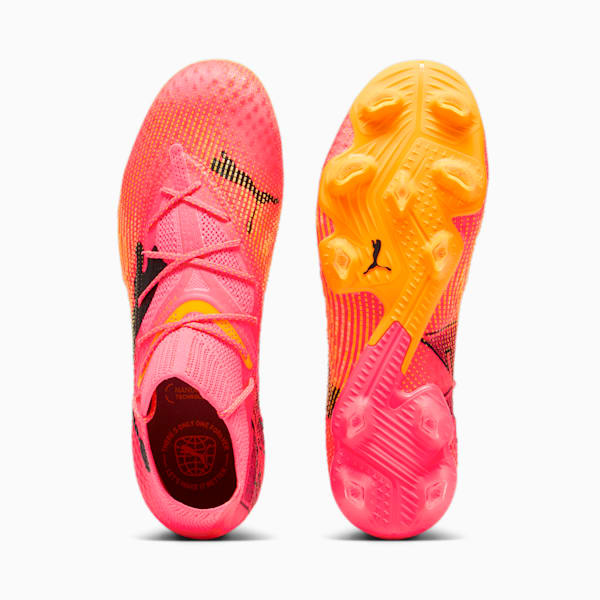 Chaussures de soccer FUTURE 7 ULTIMATE FG/AG Femme, Sunset Glow-PUMA Black-Sun Stream, extralarge