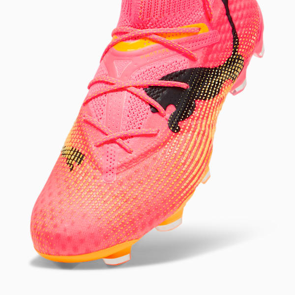 Chaussures de soccer FUTURE 7 ULTIMATE FG/AG Femme, Sunset Glow-PUMA Black-Sun Stream, extralarge