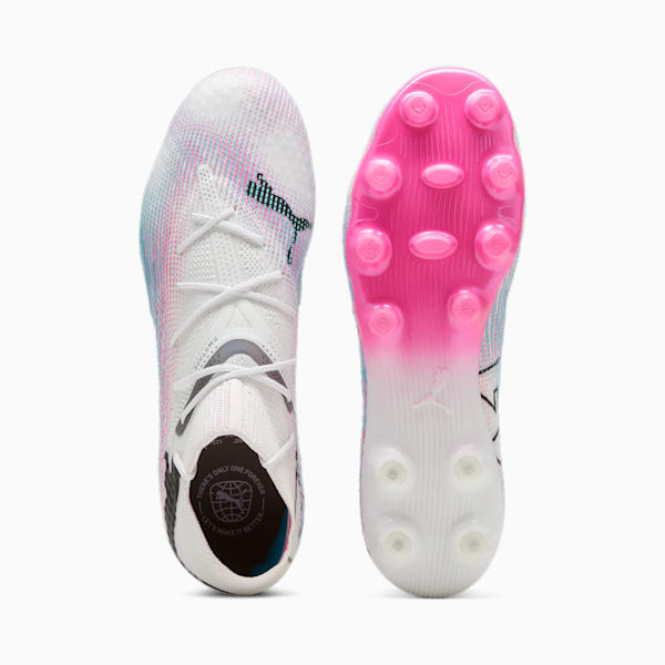 メンズ フューチャー 7 アルティメット HG/AG サッカースパイク, PUMA White-PUMA Black-Poison Pink, extralarge-JPN