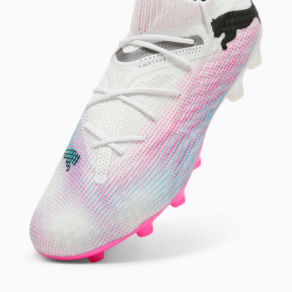 メンズ フューチャー 7 アルティメット HG/AG サッカースパイク, PUMA White-PUMA Black-Poison Pink, extralarge-JPN