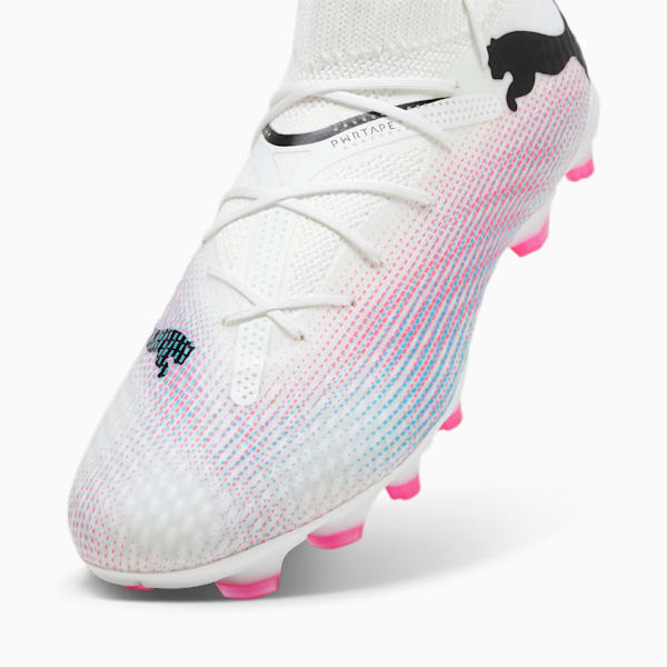 FUTURE 7 PRO FG/AG Men's Soccer Cleats, Cheap Jmksport Jordan Outlet White-Cheap Jmksport Jordan Outlet Black-Poison Pink, extralarge